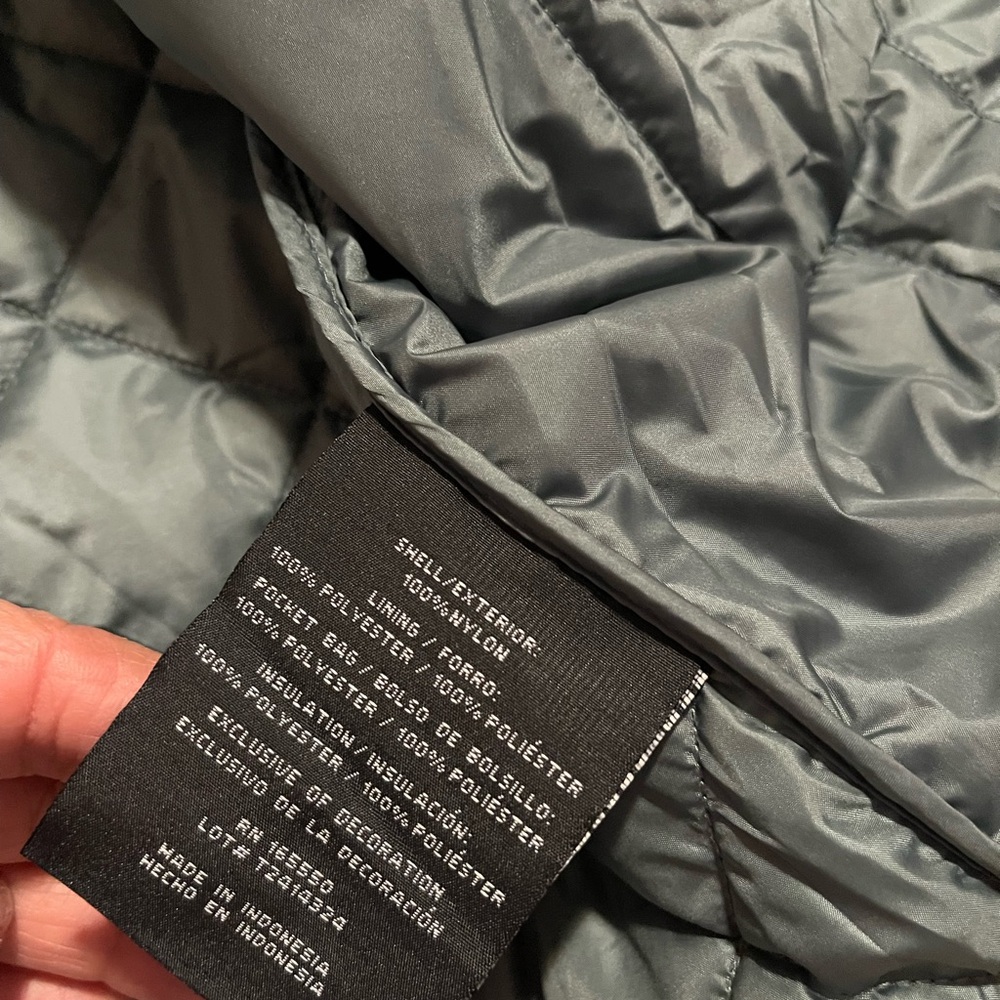 32 Degrees blue/green  Quilted Puffer Jacket - Picture 13 of 16